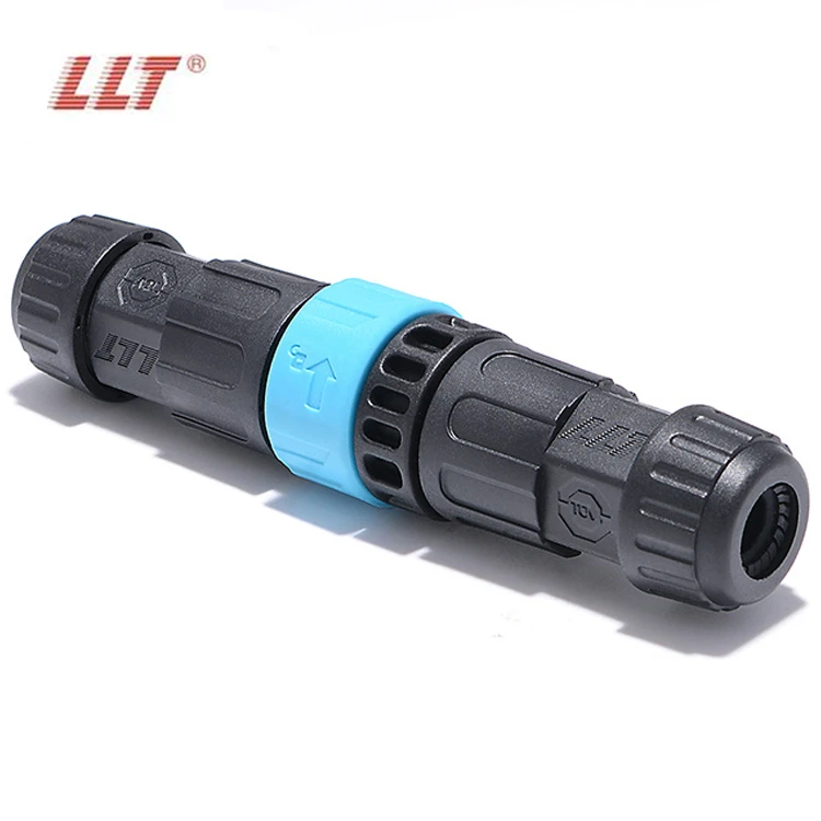 LLT M19 600V 20A 2 3 4 Pin IP67 IP68 Waterproof Male Female Connector Electric LED Growing Light Connector detail 3
