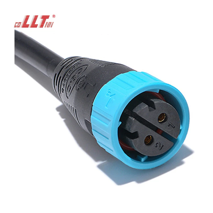 LLT 600V 35A M25 2 3 4 Pin Ip68 Waterproof Power Cable Connector detail 3
