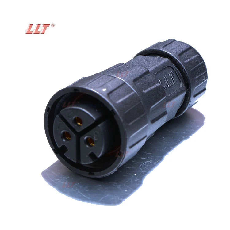 LLT 250V 35 Amp M25 IP67 Male Female Waterproof Connectors for Outdoor Lighting detail 2