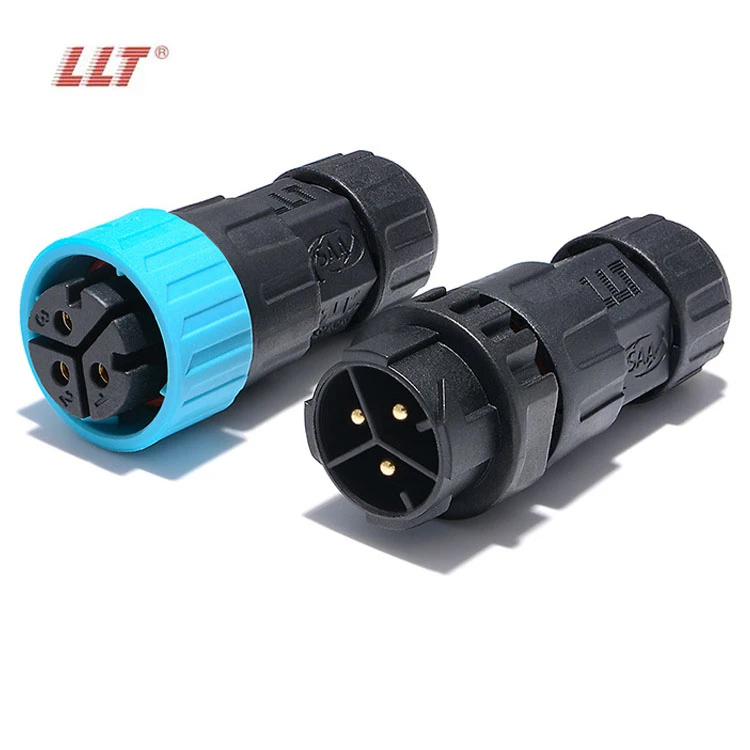 LLT 600V 35A M25 2 3 4 5 Pin Screw Fix Waterproof Connector IP67 detail 2