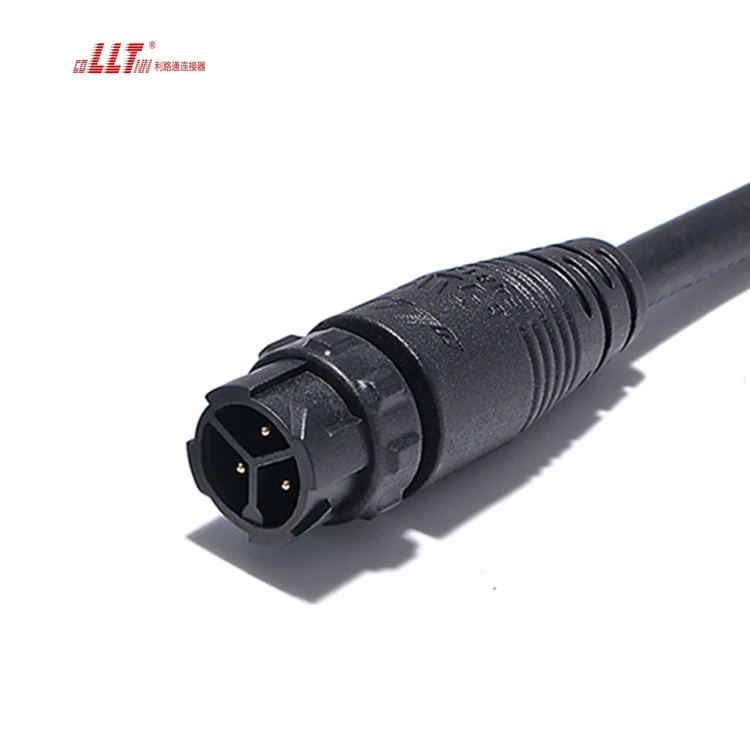 IP65 IP67 IP68 M16 Cable Assembly 3 Pin Circular Cable M16 Overmolding Connector detail 4