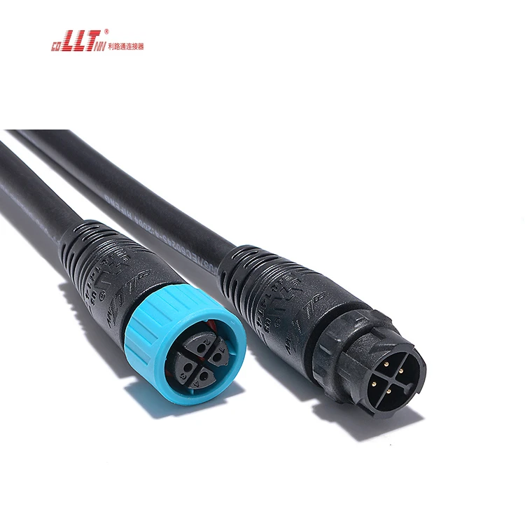 Factory Wholesale M16  4 Wire Customized Length Electrical Cable IP67 Waterproof Cable Connector detail 2