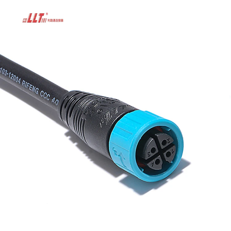 Factory Wholesale M16  4 Wire Customized Length Electrical Cable IP67 Waterproof Cable Connector detail 4