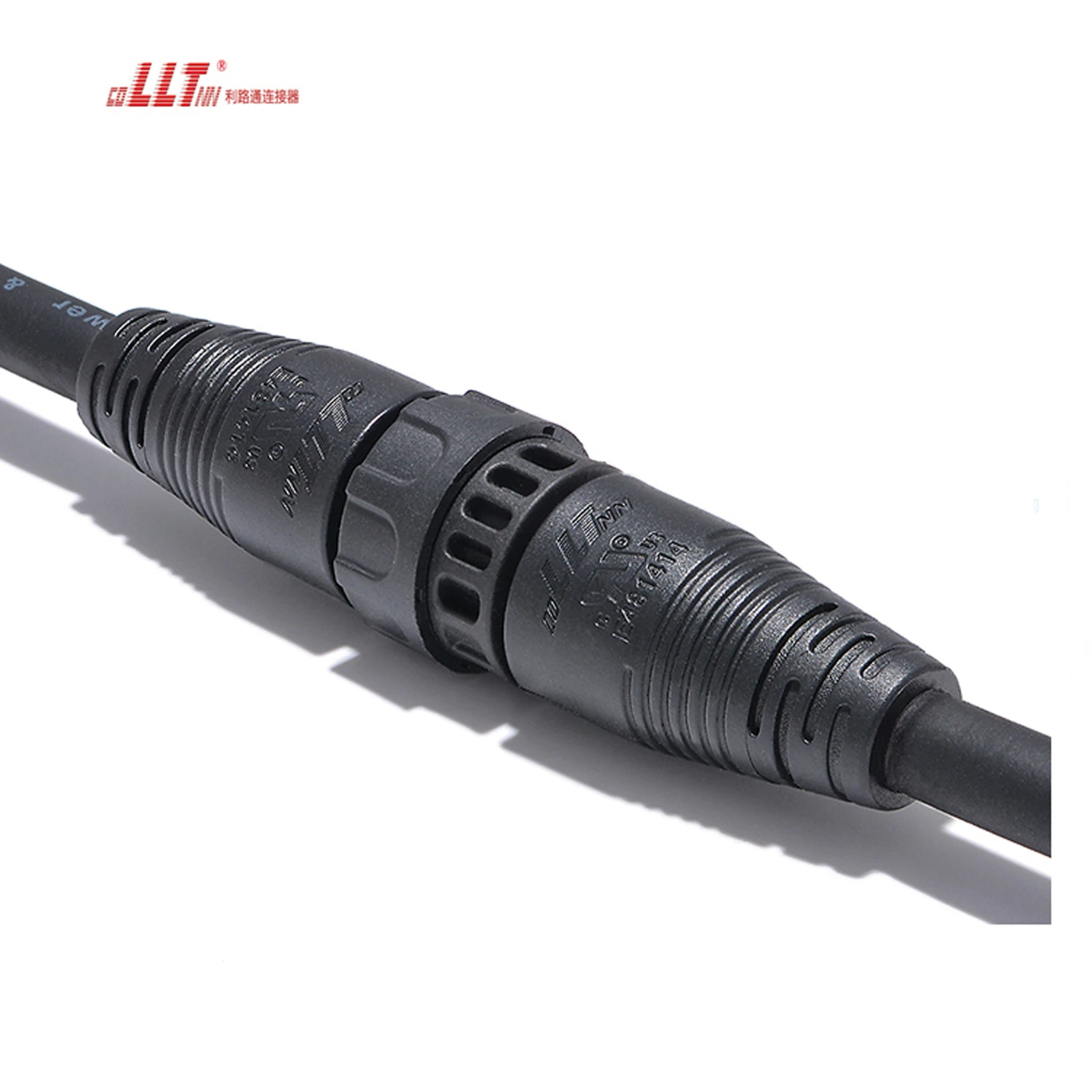 LLT 4pin 600V 20A M19 IP67 Waterproof Power Outdoor Electrical Cable Connector detail 7