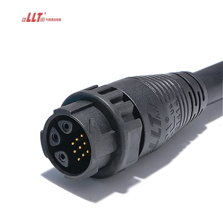LLT 3+8 M25 Nylon Electrical Wire Outdoor Combined Power Signal Cable Connector detail 4