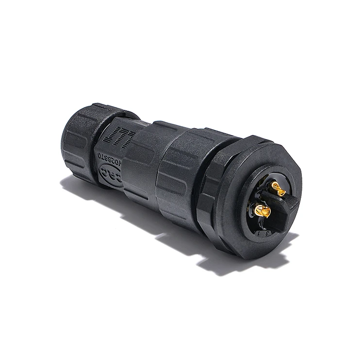 3 Pin IP68 Waterproof Panel M25 Male Socket Female  Industry Power Panel Connector detail 7