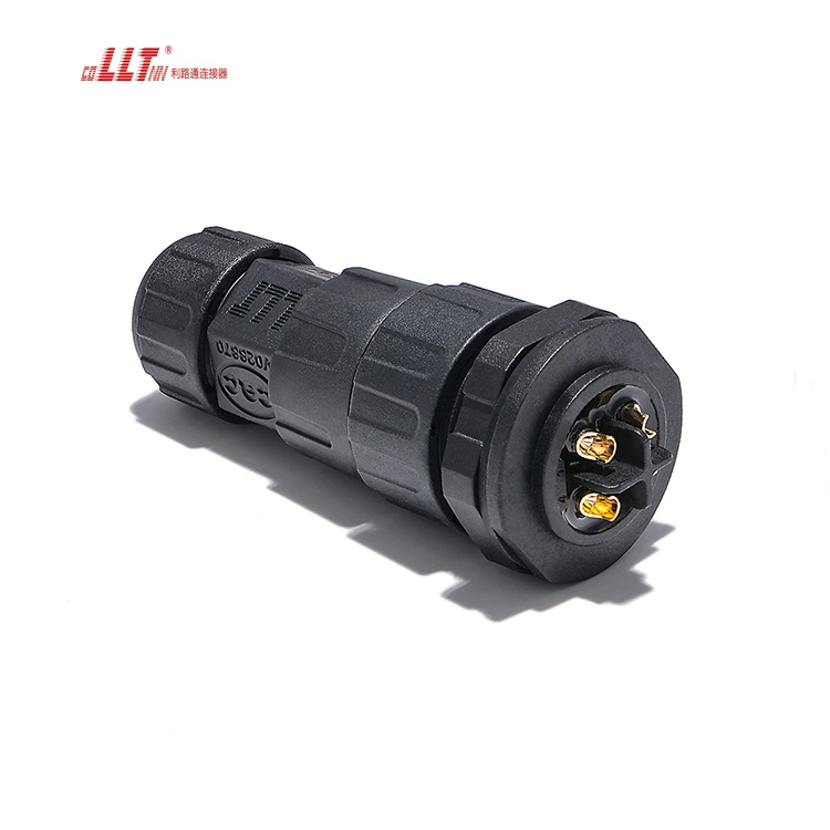 LLT Power  Waterproof Electric Male Female Wire Panel IP68 Connector 4 Pin detail 6
