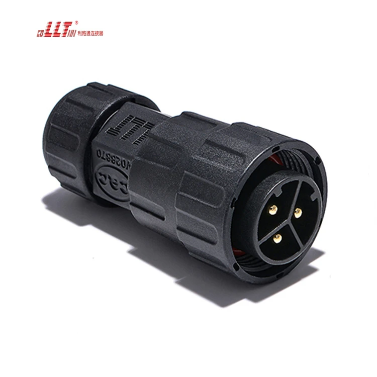 LLT M25 3pin Electrical Panel  Wall Mount Indoor Outdoor Panel Mount Waterproof Connector detail 4