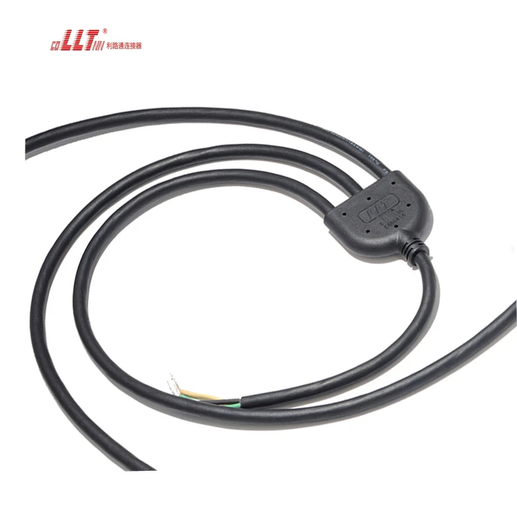 LLT Y  1 Output 3 Distributor 2pin Splitter IP67 Waterproof Led Cable Connector for Illumination detail 3