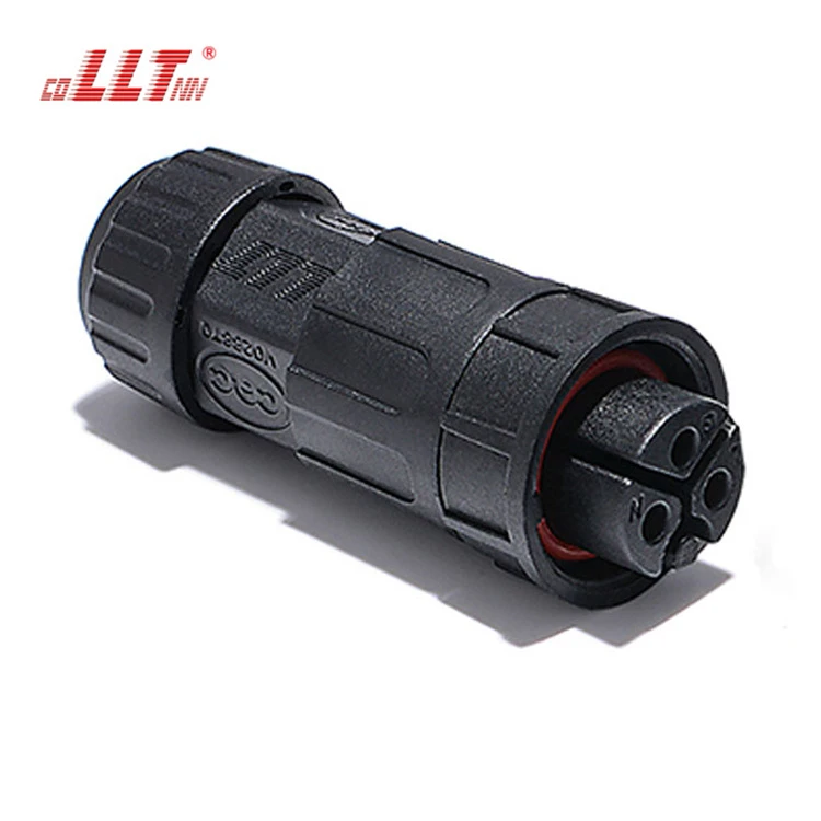 LLT M19 2 3 4 Pin Waterproof Connector IP68 Field Screw/Soldering Industrial Male Female Wire Plug detail 3