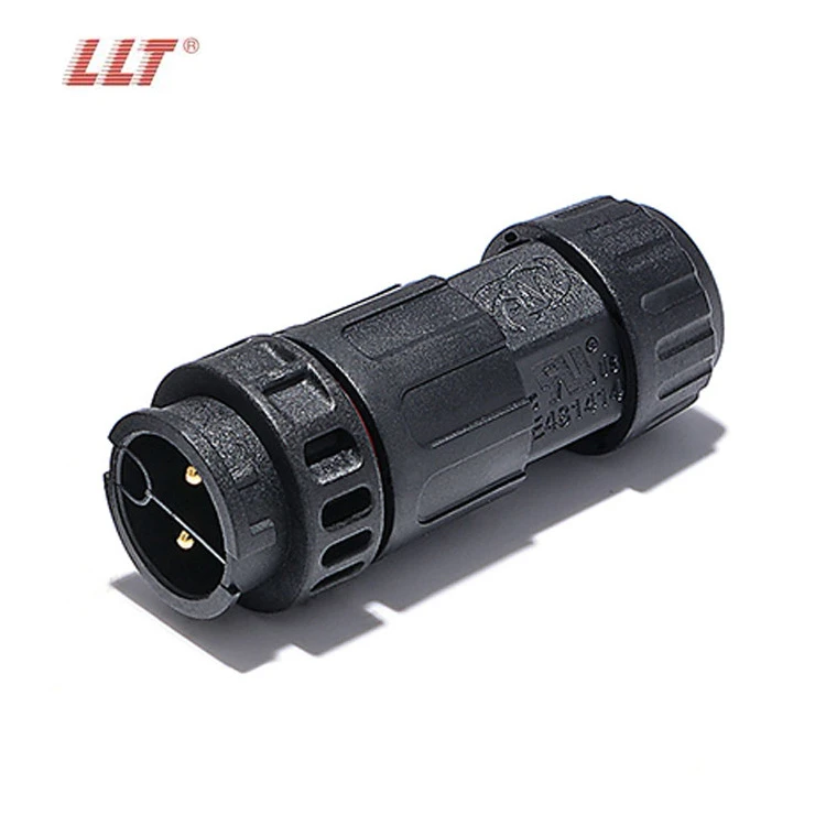 LLT M19 600V 20A Waterproof Aviation Connector 2 Pin Male & Female Plug Solderless Screw Terminal IP68 Weatherproof AC/DC Power Connector detail 4
