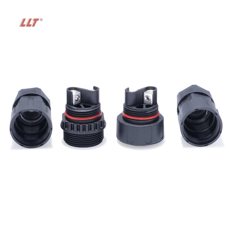LLT IP67 M29 50Amp High Current Waterproof Connectors High Current Power Connectors detail 2