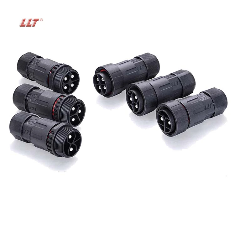 LLT IP67 M29 50Amp High Current Waterproof Connectors High Current Power Connectors detail 7
