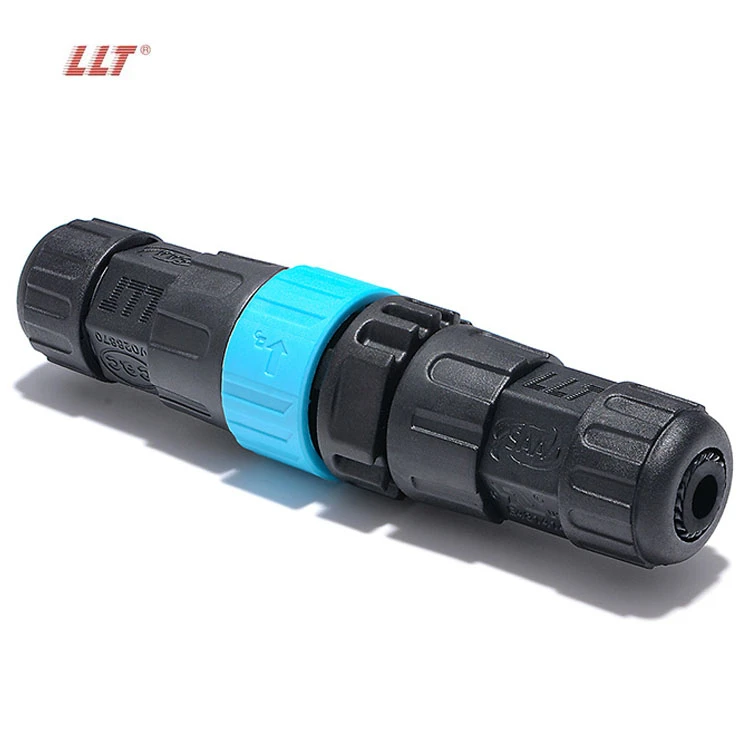 LLT M25 2 Pin Waterproof Circular Connectors 35A 600V Circular Cable Connectors detail 4