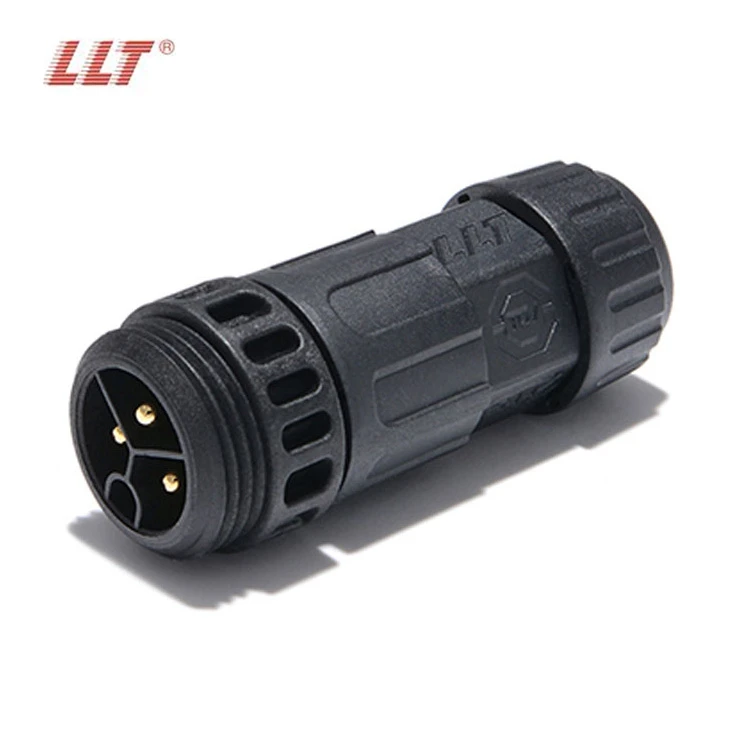 LLT 20A 3 Pin Waterproof Circular Connectors M19 IP68 Circular Connectors detail 3