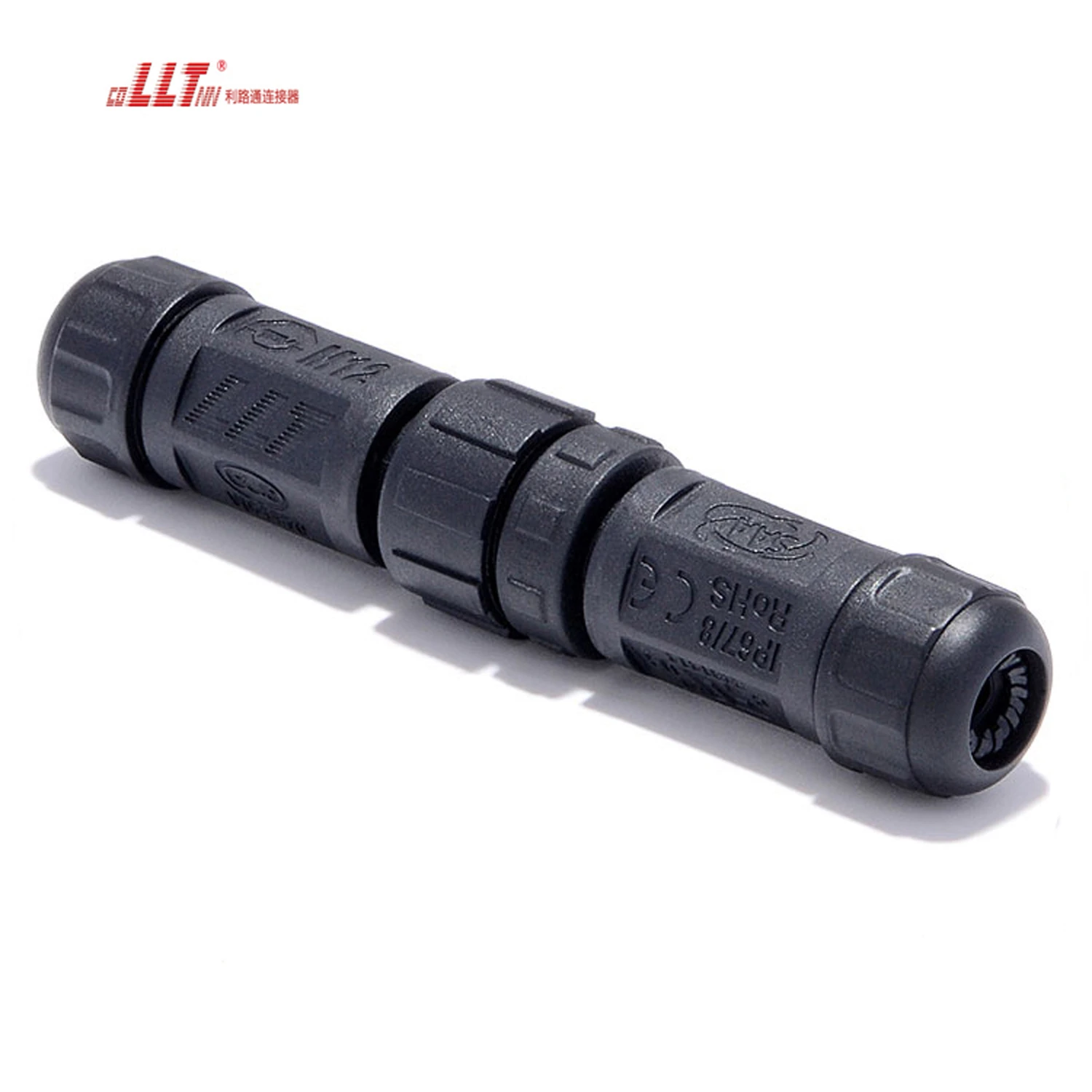 LLT Connector 2pin Male Female M12 Electrical Wire Ip68 Waterproof Power Assembly Connector detail 2