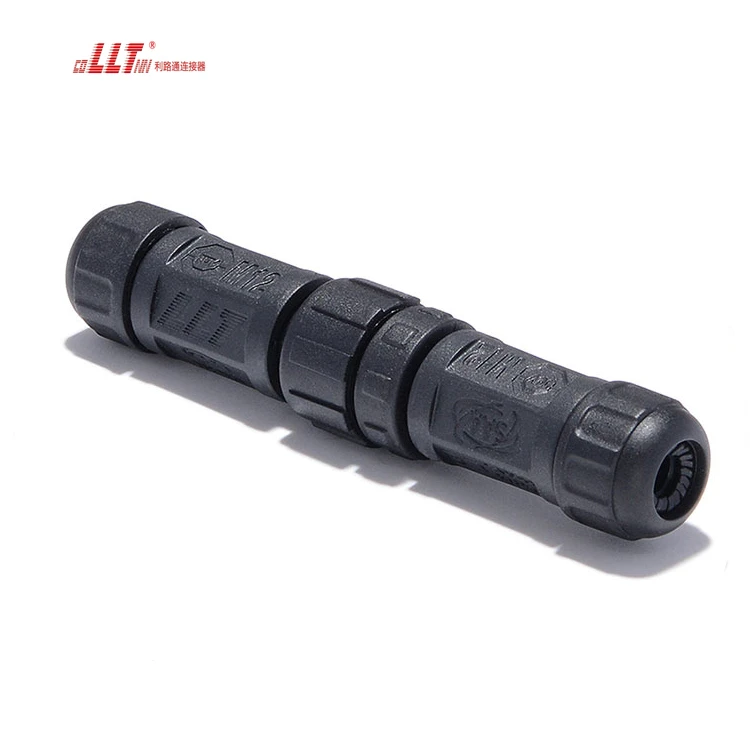 LLT Factory Mini Sensor 3pin M12 Thread Lock IP68 Waterproof Solder Wire Video connector detail 2