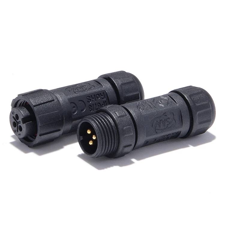 LLT Factory Mini Sensor 3pin M12 Thread Lock IP68 Waterproof Solder Wire Video connector detail 6