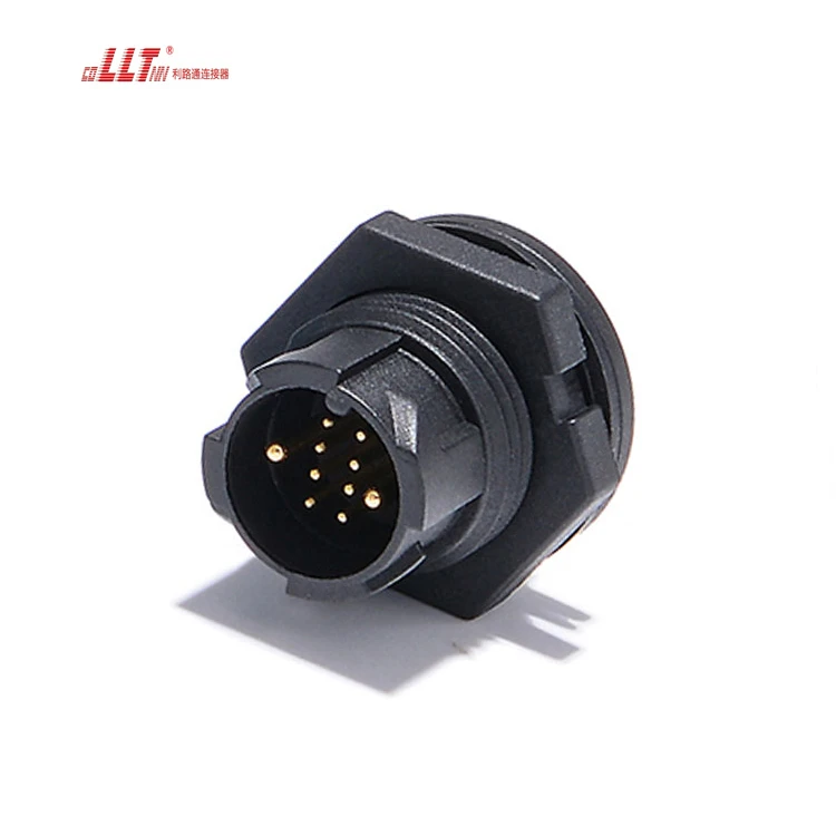 LLT Led Strip Lighting Ip68 Waterproof 2+8pin Male Female Panel Connector Free Sample detail 5