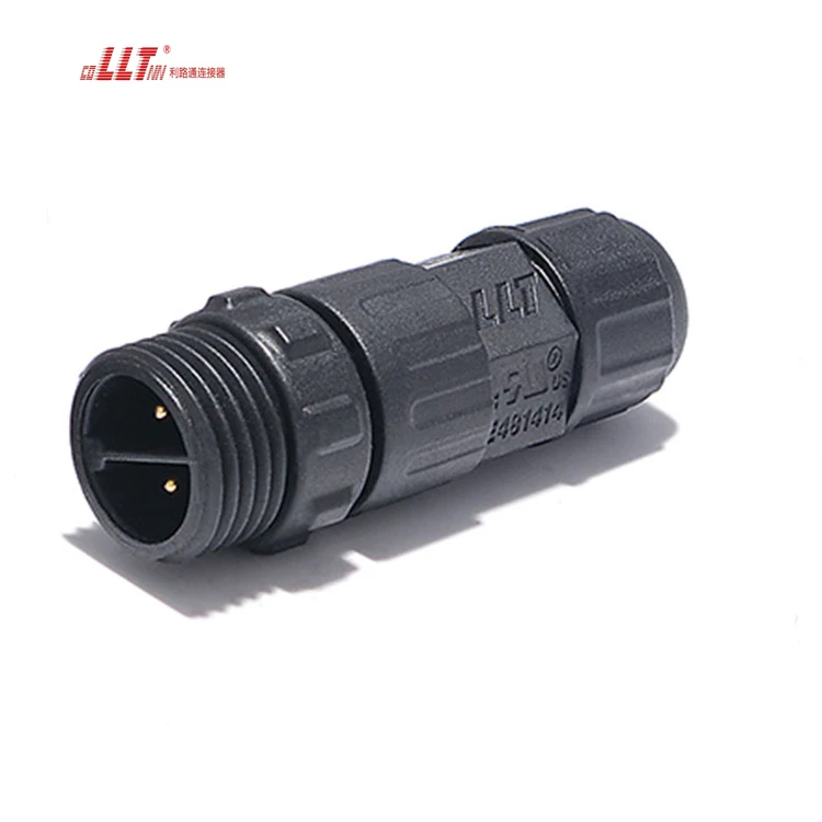 LLT 2pin M16 Male Female Electrical Wire IP687 Waterproof Connector detail 3