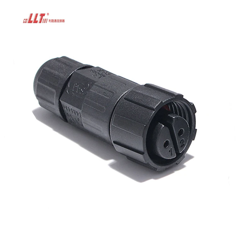 LLT 2pin M16 Male Female Electrical Wire IP687 Waterproof Connector detail 4