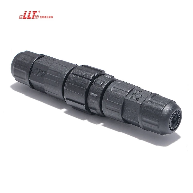 LLT M16 IP68 Wire to Wire Electrical Screw Led Light 3pin Waterproof Connector detail 5