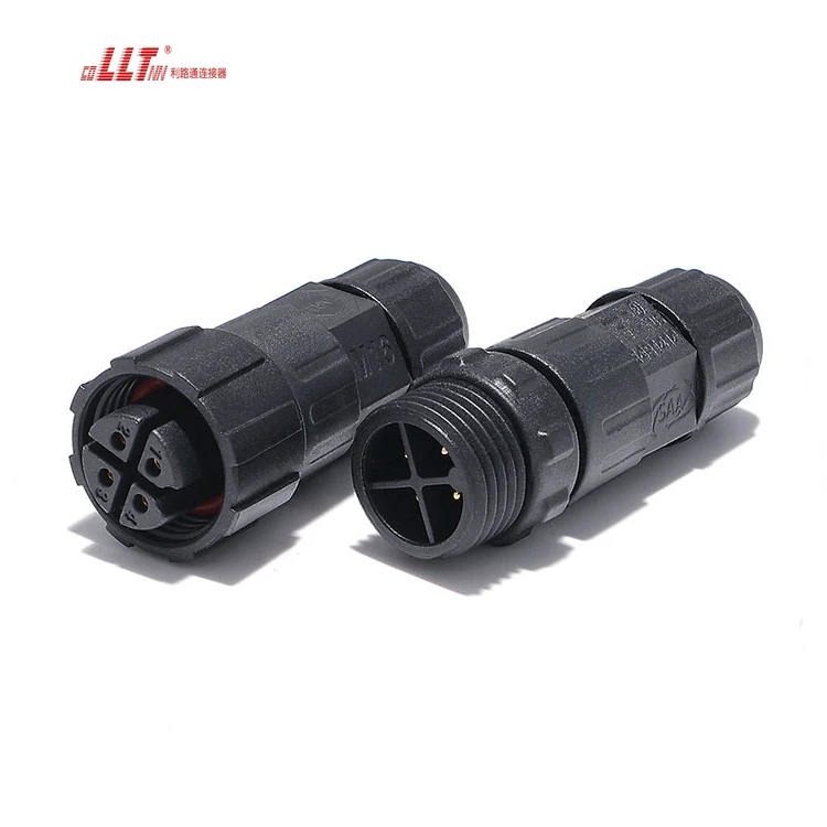 LLT 4PIN LED Lighting Cable Waterproof Ip68 Connector thumbnail