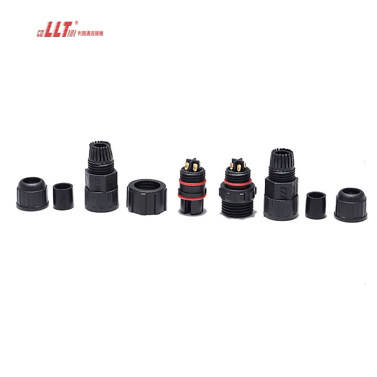LLT 4PIN LED Lighting Cable Waterproof Ip68 Connector detail 3