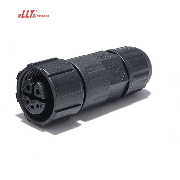 M16 2+3pin composed power signal Data male female assembly connector detail 3