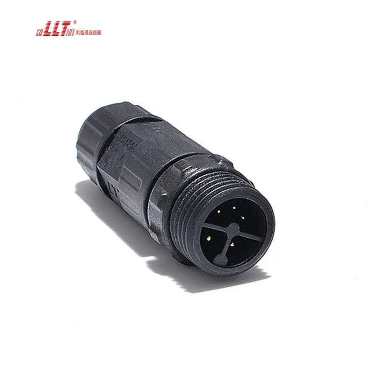 M16 2+3pin composed power signal Data male female assembly connector detail 4