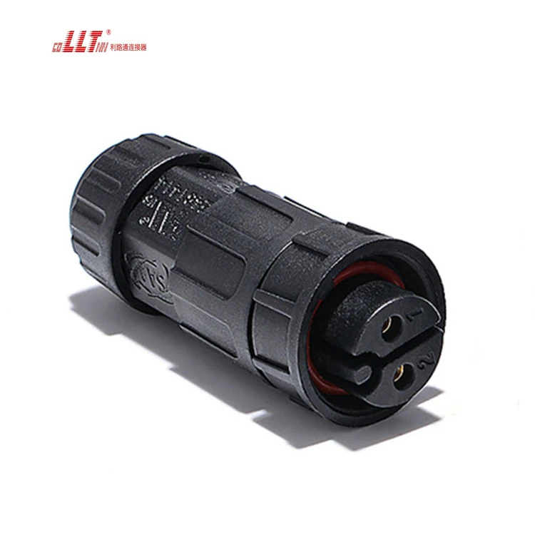 LLT Connector 2pin M19 IP68 Electrical Cable Waterproof Connector detail 4