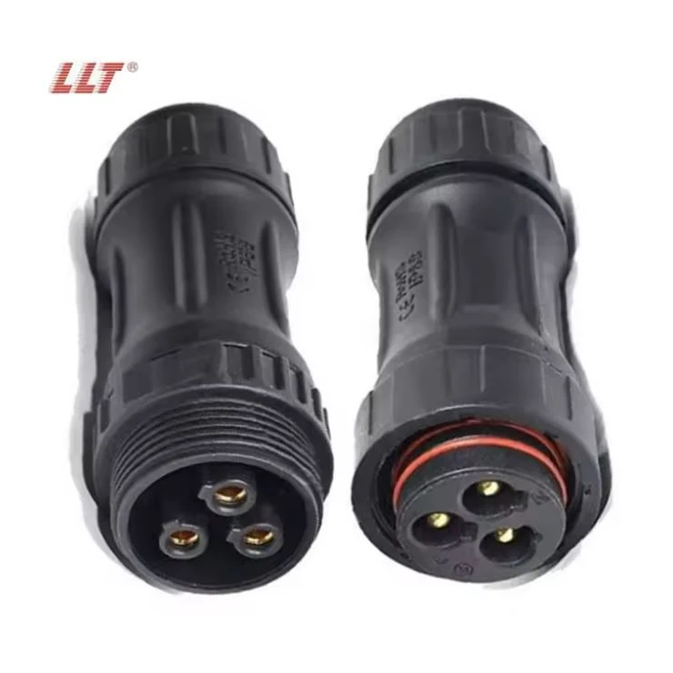 LLT Premium Quality M45 600V High Current 80A 3 Pin 4 Pin Waterproof Screw Assembly Connector