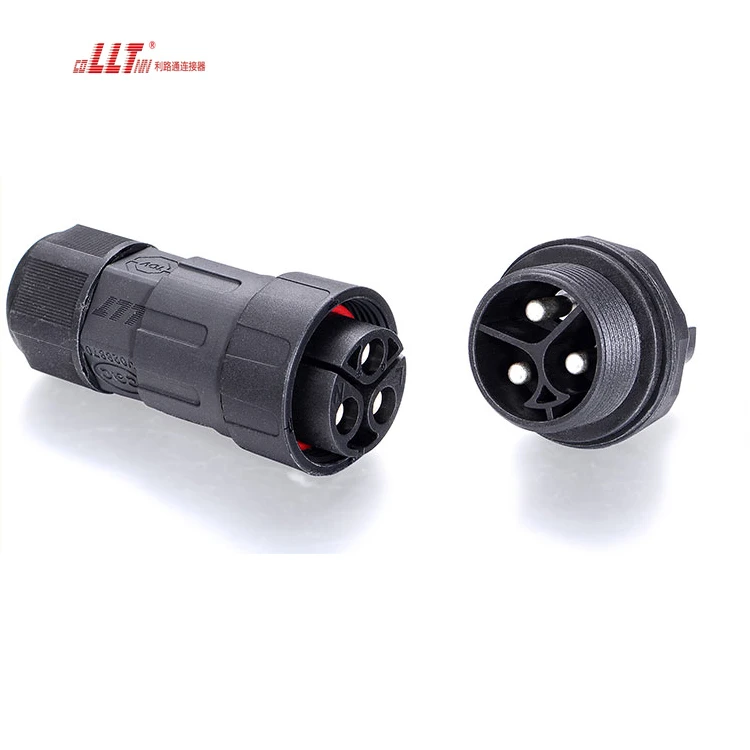 LLT 50A Panel Mount M29 Electrical Ip68 Waterproof 3pin Connector