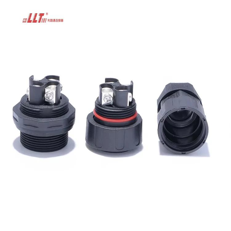 M29 4pin 50A rear female power cable electrical panel connector detail 4