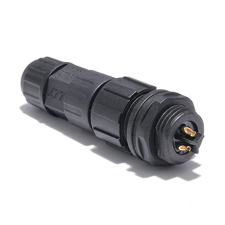 LLT Factory M16 Led Light Electrical Assembly IP68 Waterproof 3pin Female Panel Mount Connector detail 7