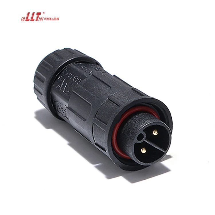 LLT M19 600V 20A Quick Lock Male Female IP67 IP68 Waterproof Panel Connector detail 4